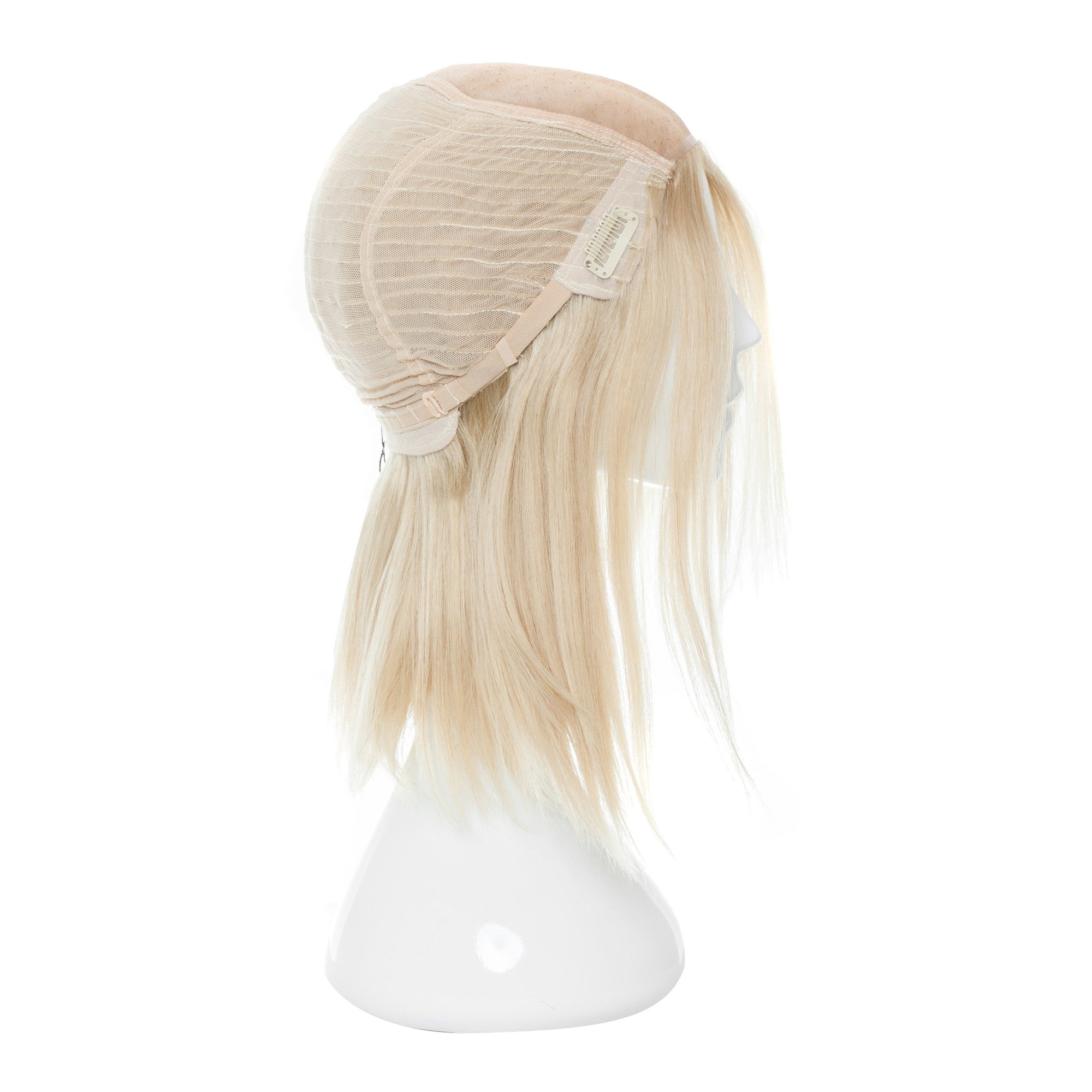 Peruca Naturala MAYA Blond Argintiu