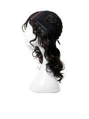 Peruca Naturala Barbara Negru Natural