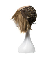 Peruca Naturala Irene Saten Deschis Cu Suvite