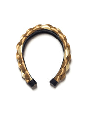 Mix Blond Auriu Coronita Impletita