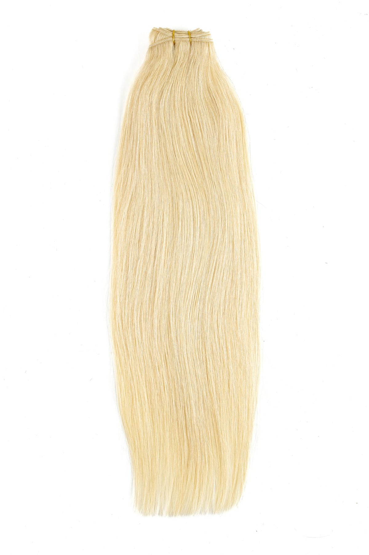 Blond Deschis Auriu Extensii Cusute Premium