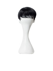 Negru Intens Peruca Partiala Clip-On
