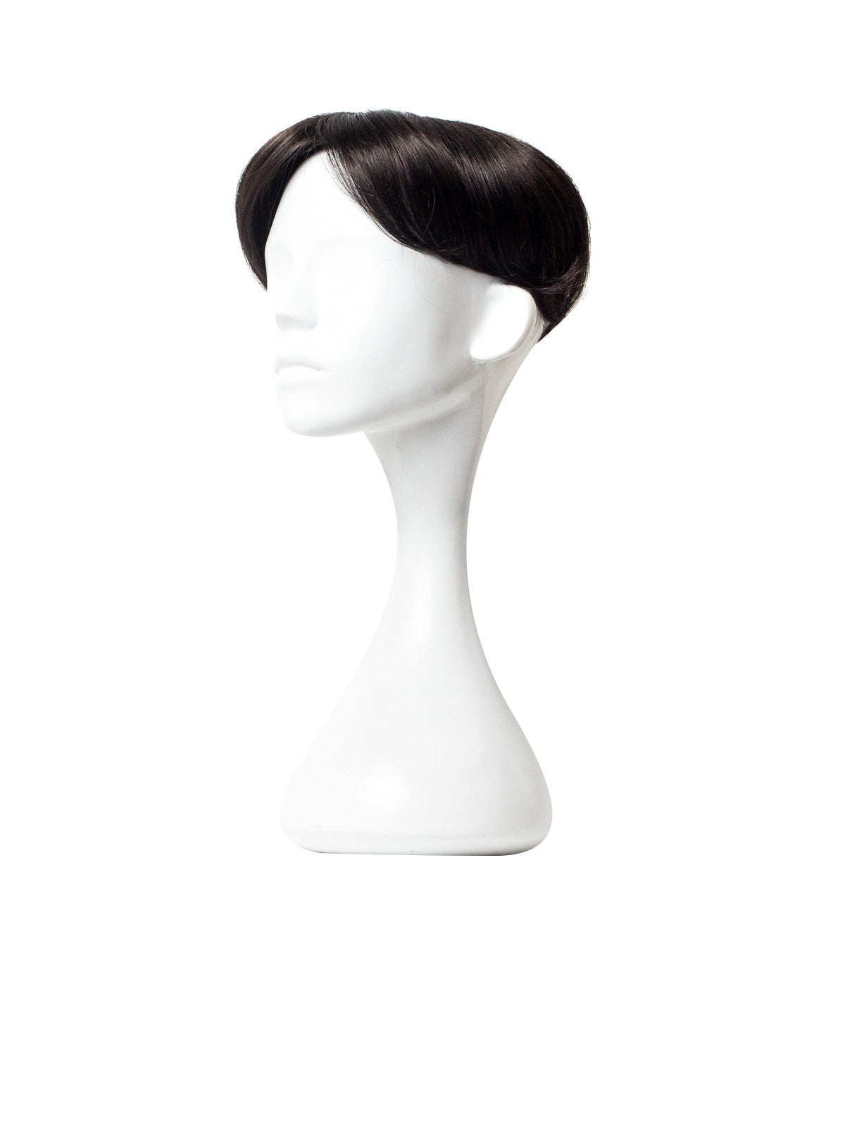 Saten Inchis Peruca Partiala Clip-On