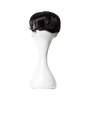 Saten Inchis Peruca Partiala Clip-On