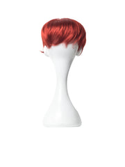 Rosu Aprins Peruca Partiala Clip-On