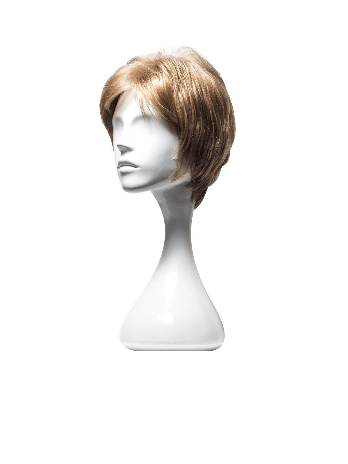 Perucă VANESSA Blond Miere, tunsoare scurtă, nuanță blond miere, vedere din lateral