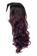 Peruca Vicky Ombre Multicolor Burgundy