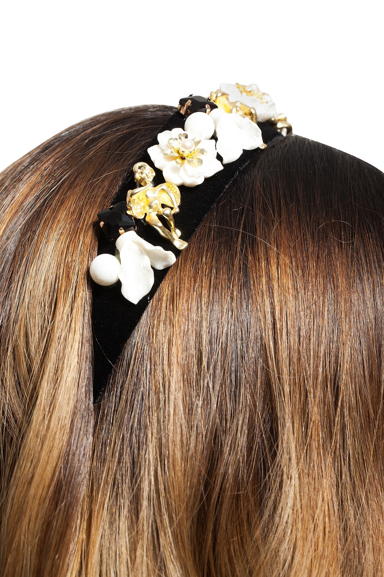 Bentita Aplicatii Flori Albe