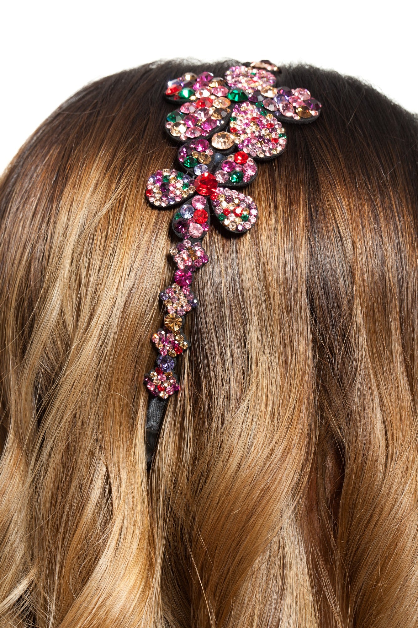 Bentita Ocazie 2 Flori Cristale Multicolor