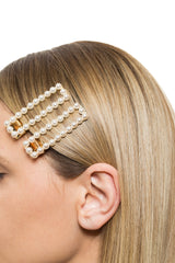 Clame Clips Par Auriu Perlute