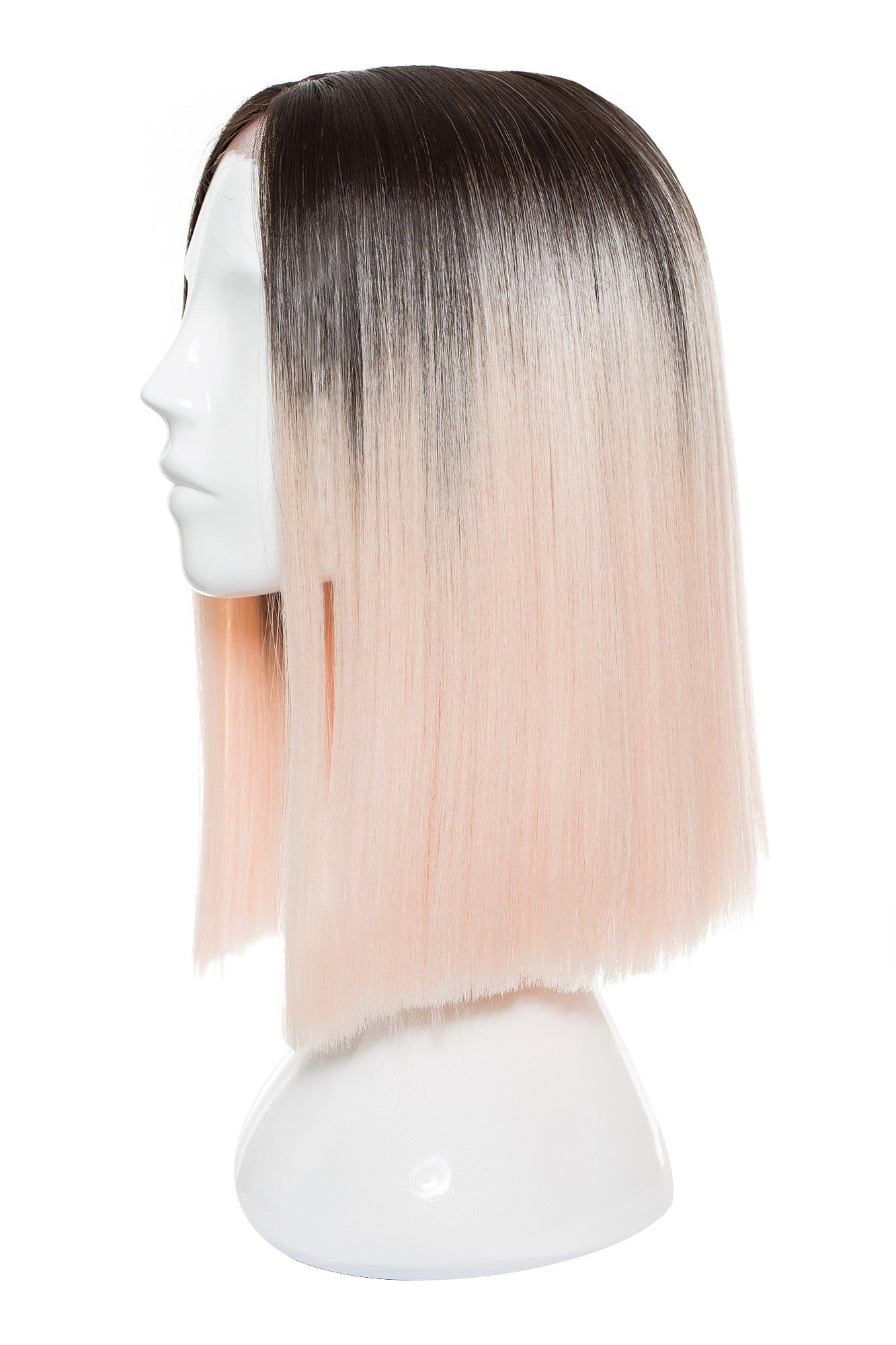 Peruca Brigitte Ombre Roz Pastel