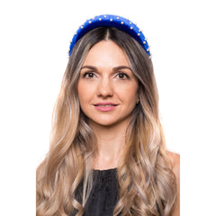 Bentita Albastra Lata Catifea Perle Albastra