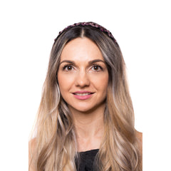 Bentita Floricele Cristale Mov