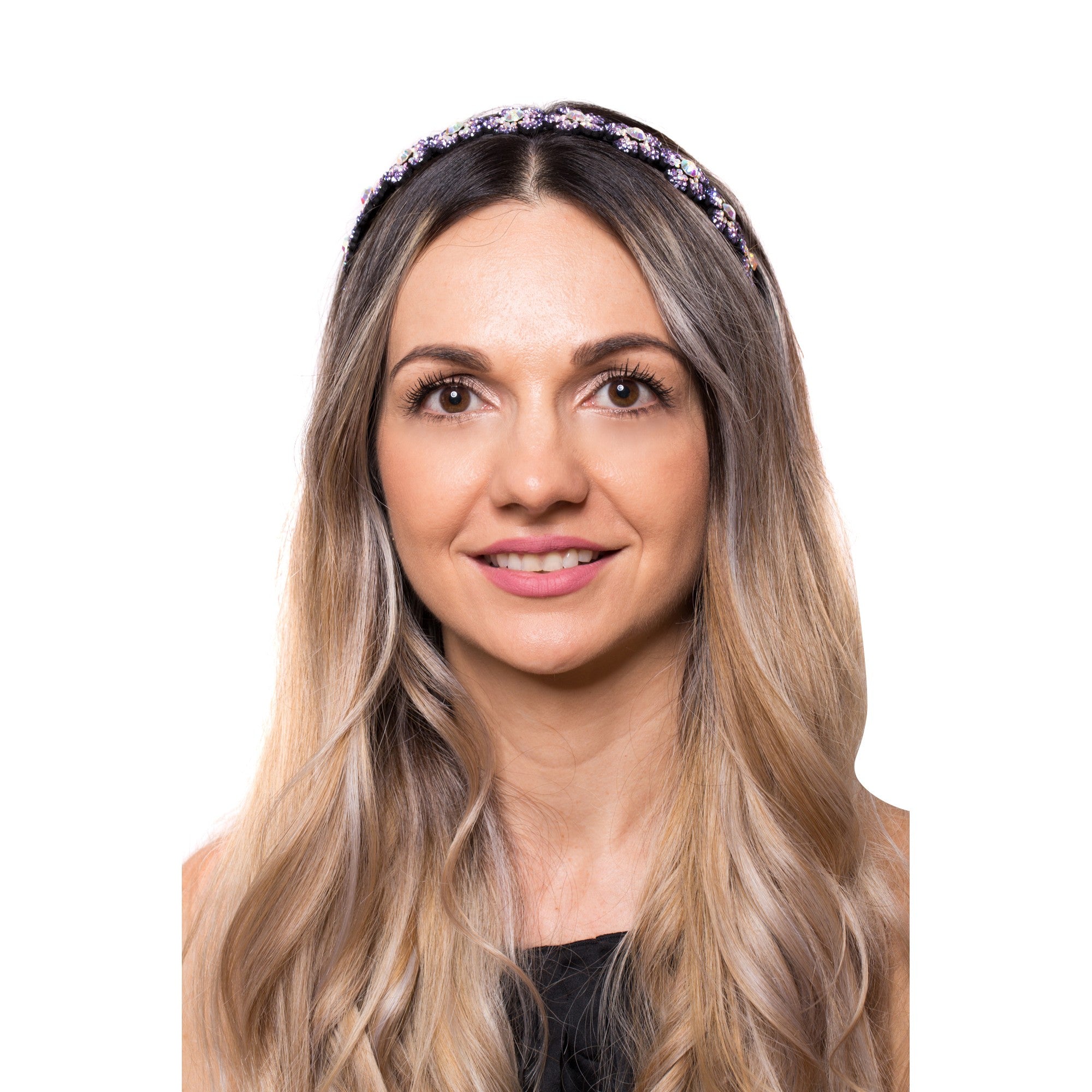 Bentita Floricele Cristale Lila