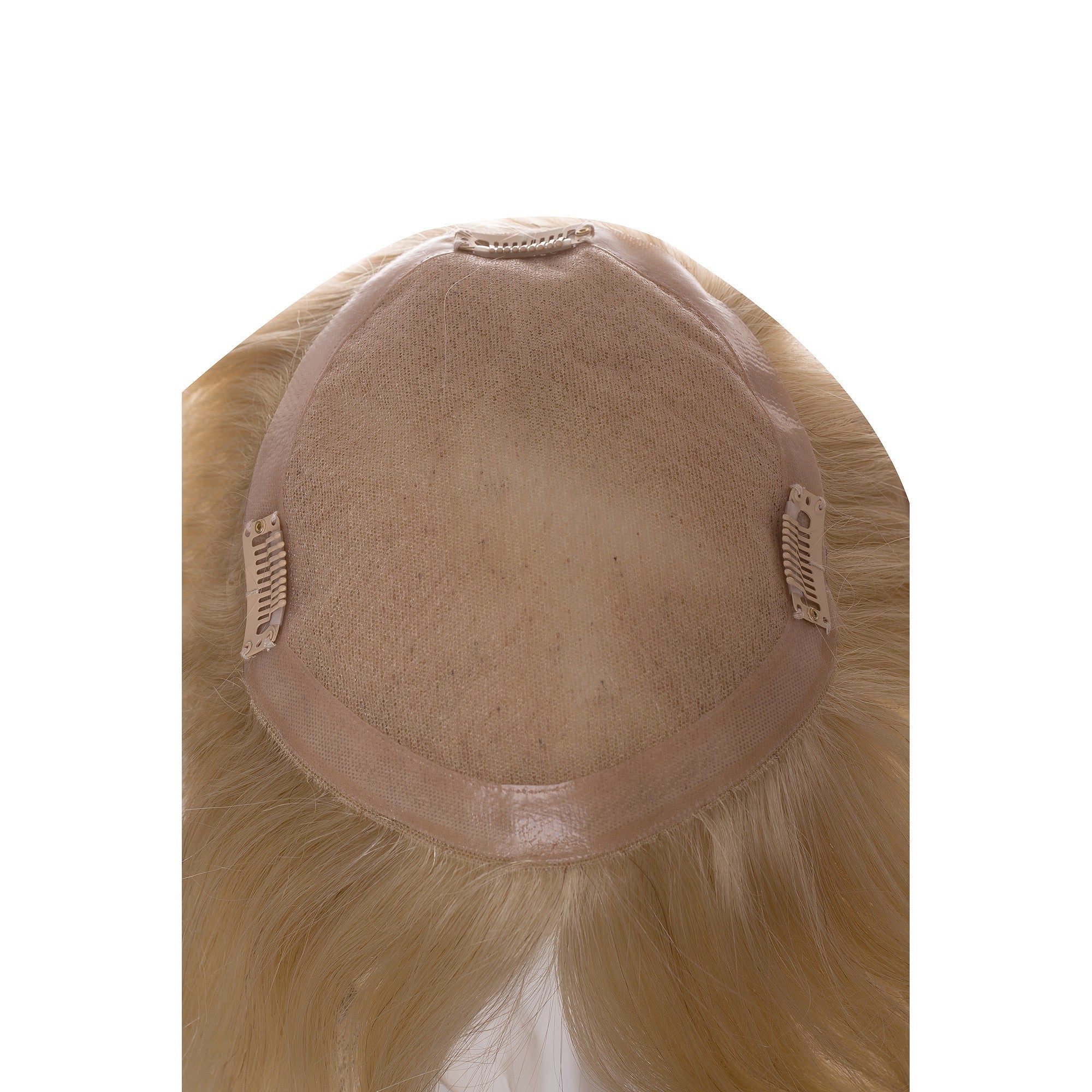 Calota Par Natural Monofilament Blond Deschis