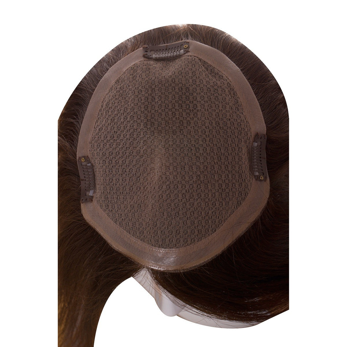 Calota Par Natural Monofilament Ciocolatiu