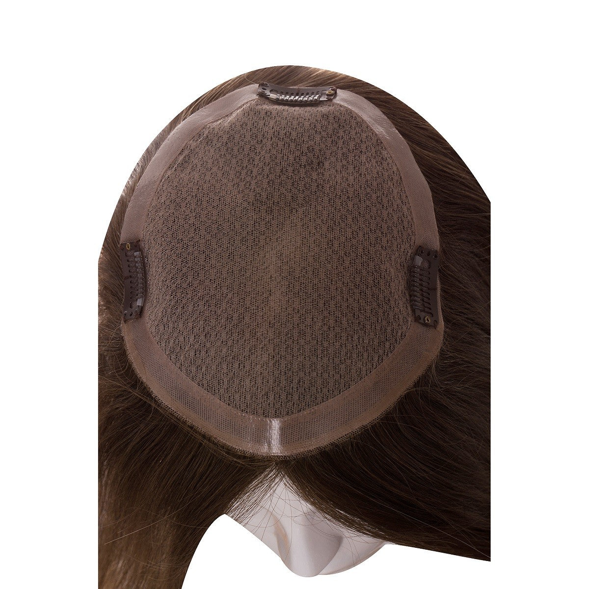 Calota Par Natural Monofilament Saten Cenusiu