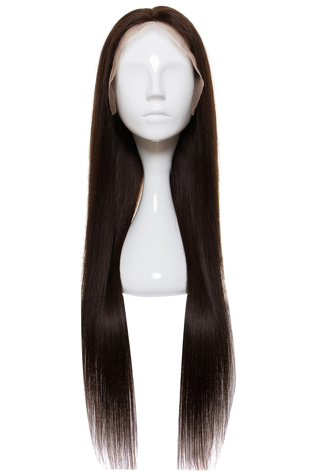 Peruca Naturala Alessia Saten Inchis