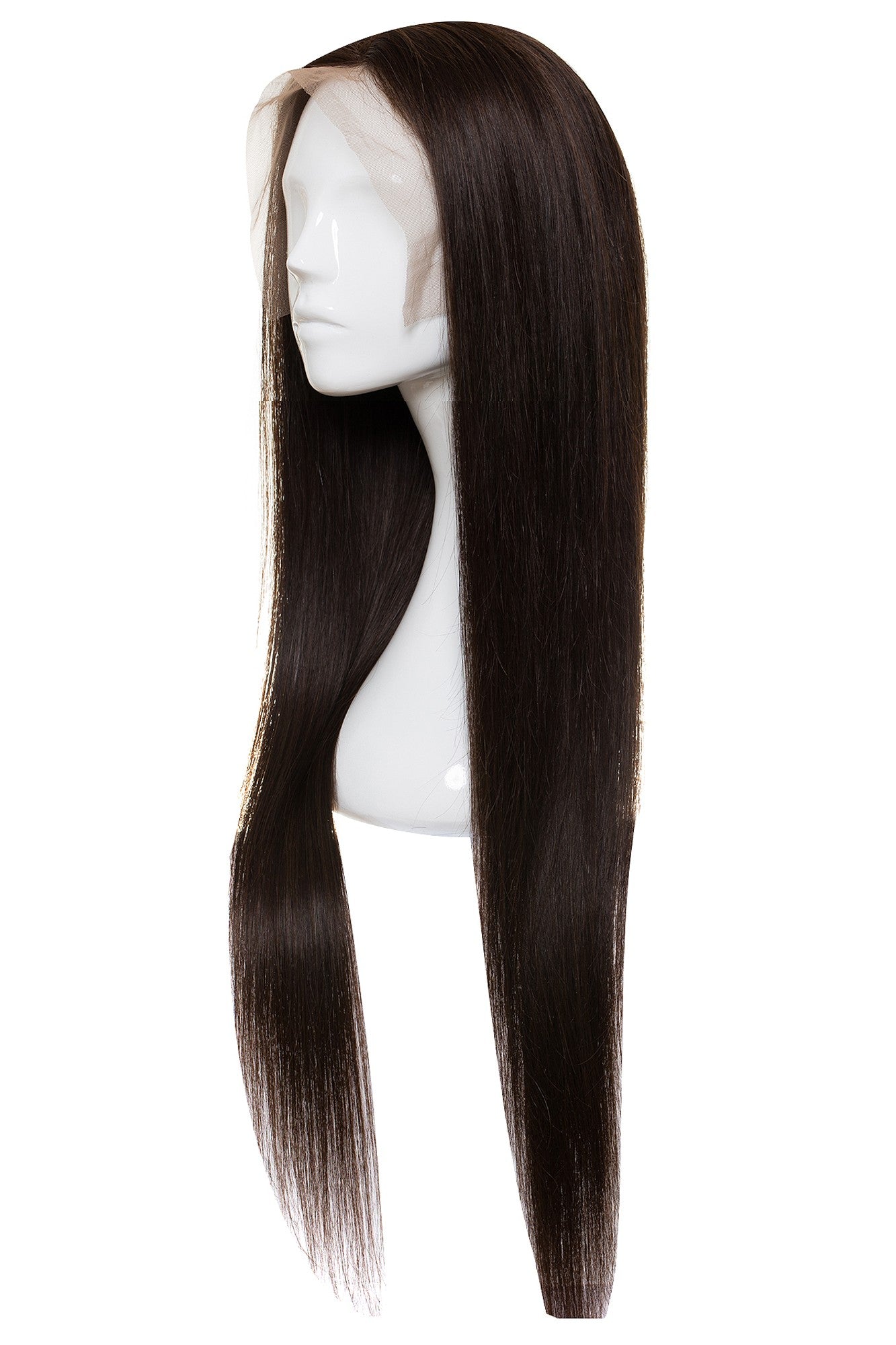 Peruca Naturala Alessia Saten Inchis