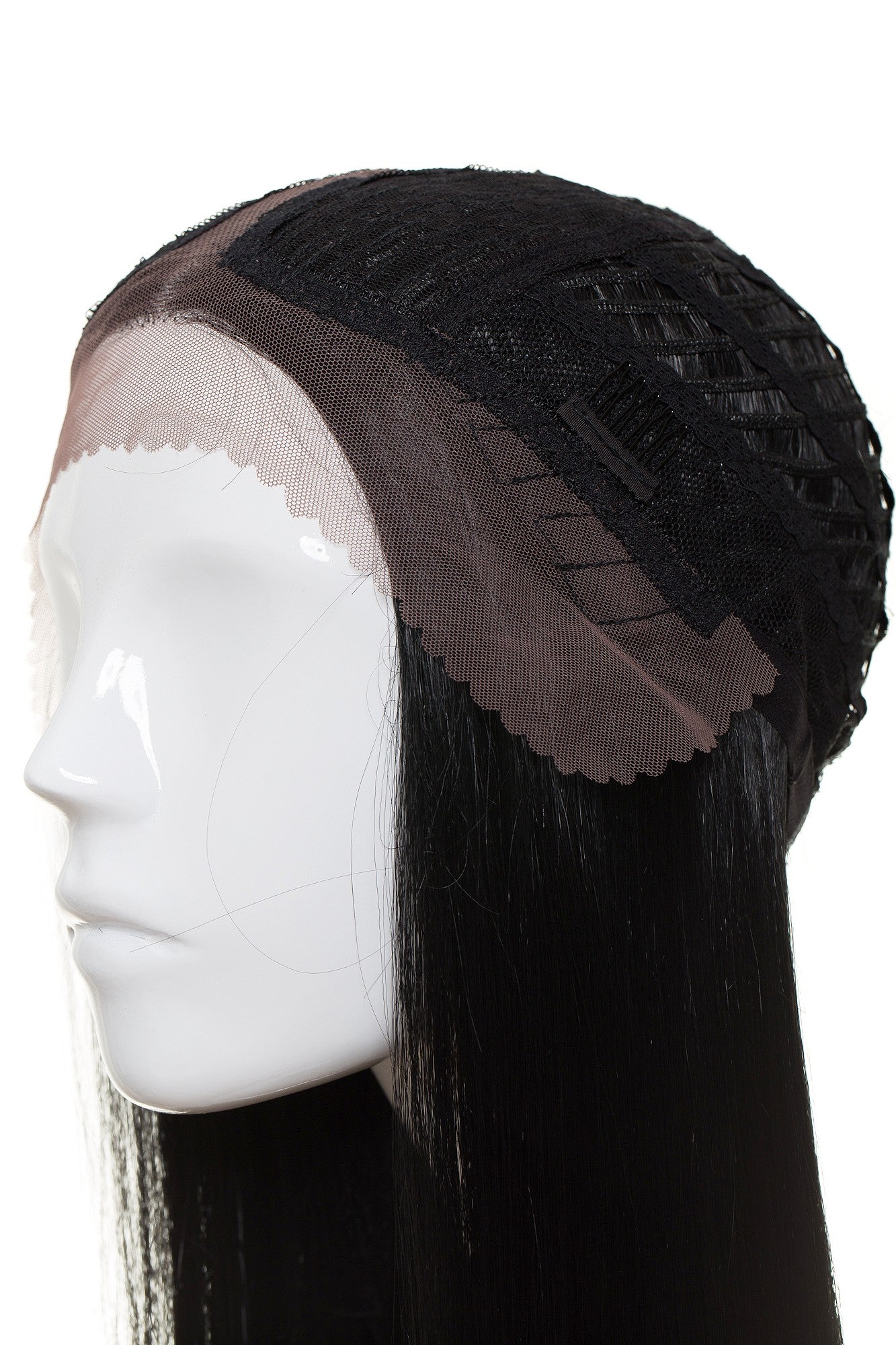 Peruca Brigitte Negru Intens