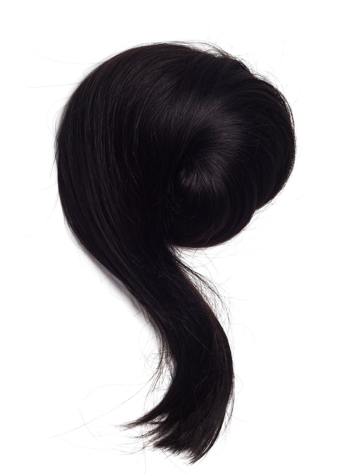 Negru Natural Clip-On Deluxe