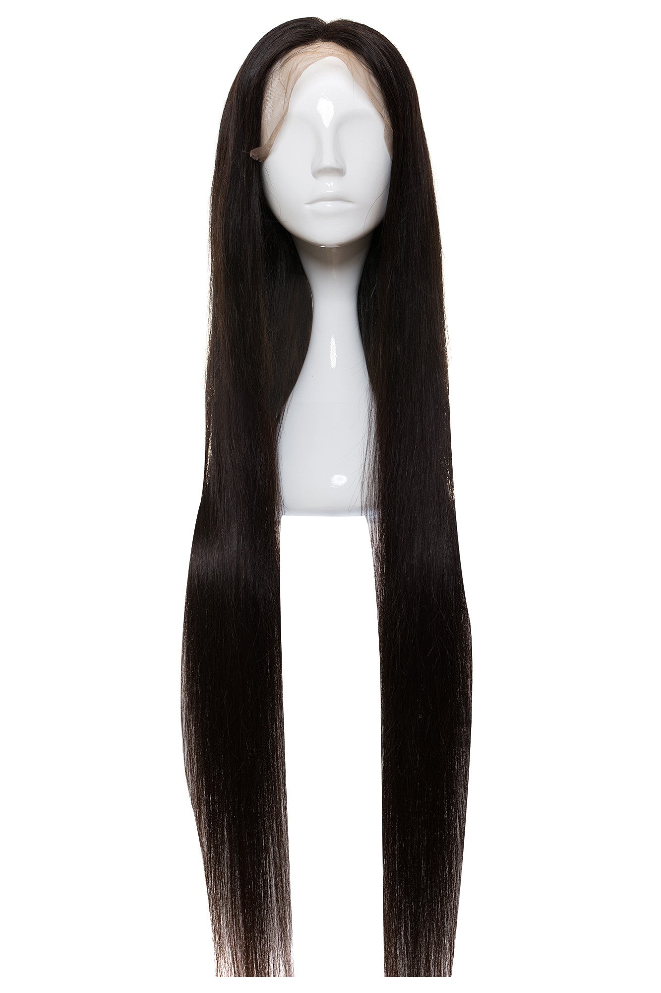 Peruca Naturala Kylie Saten Inchis