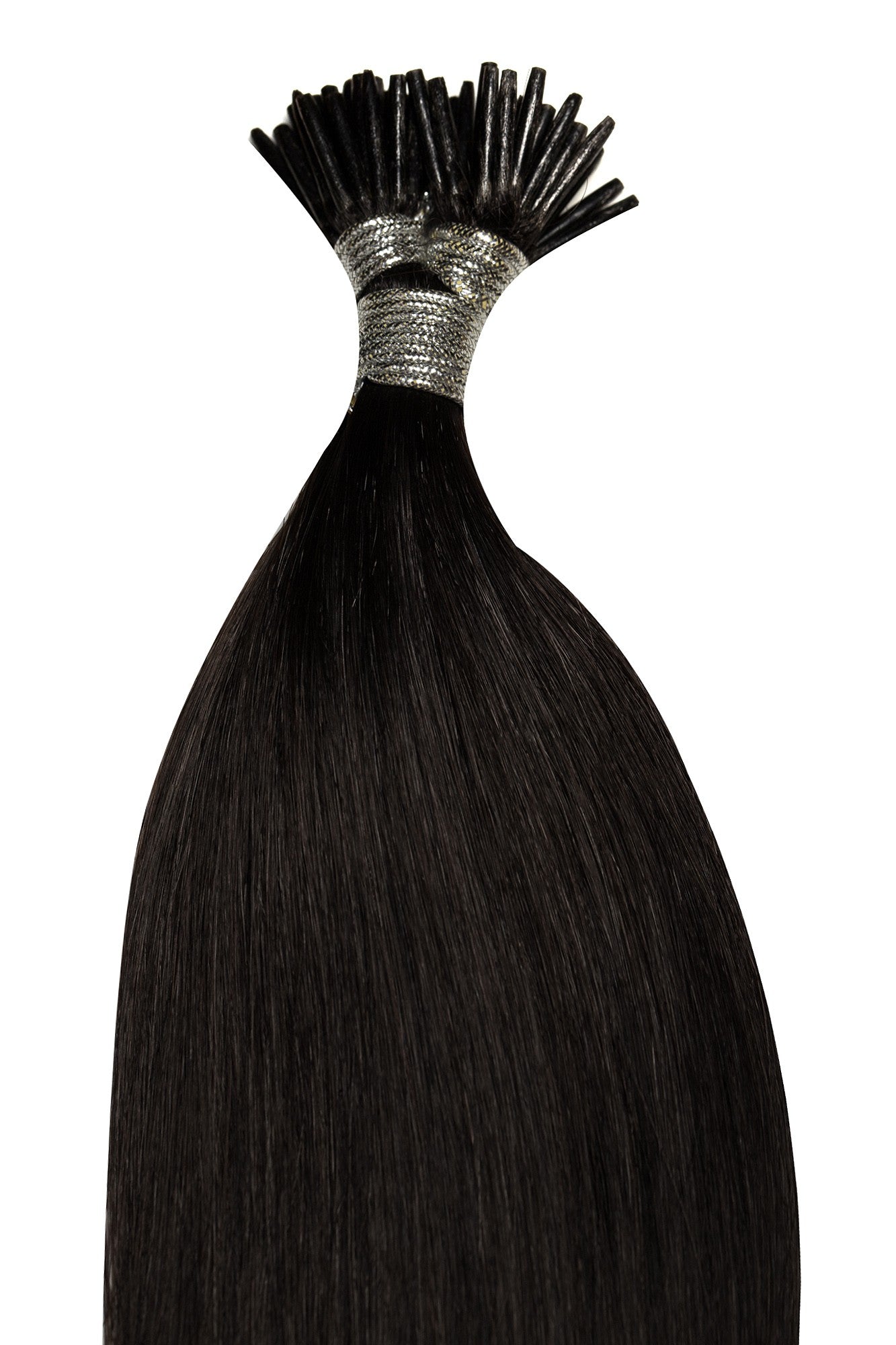 Extensii I-Stick Negru Natural