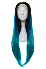 Peruca Otilia Ombre Blue Teal