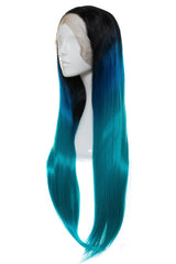 Peruca Otilia Ombre Blue Teal
