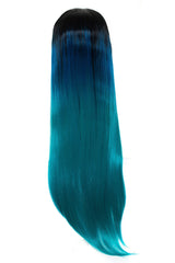 Peruca Otilia Ombre Blue Teal