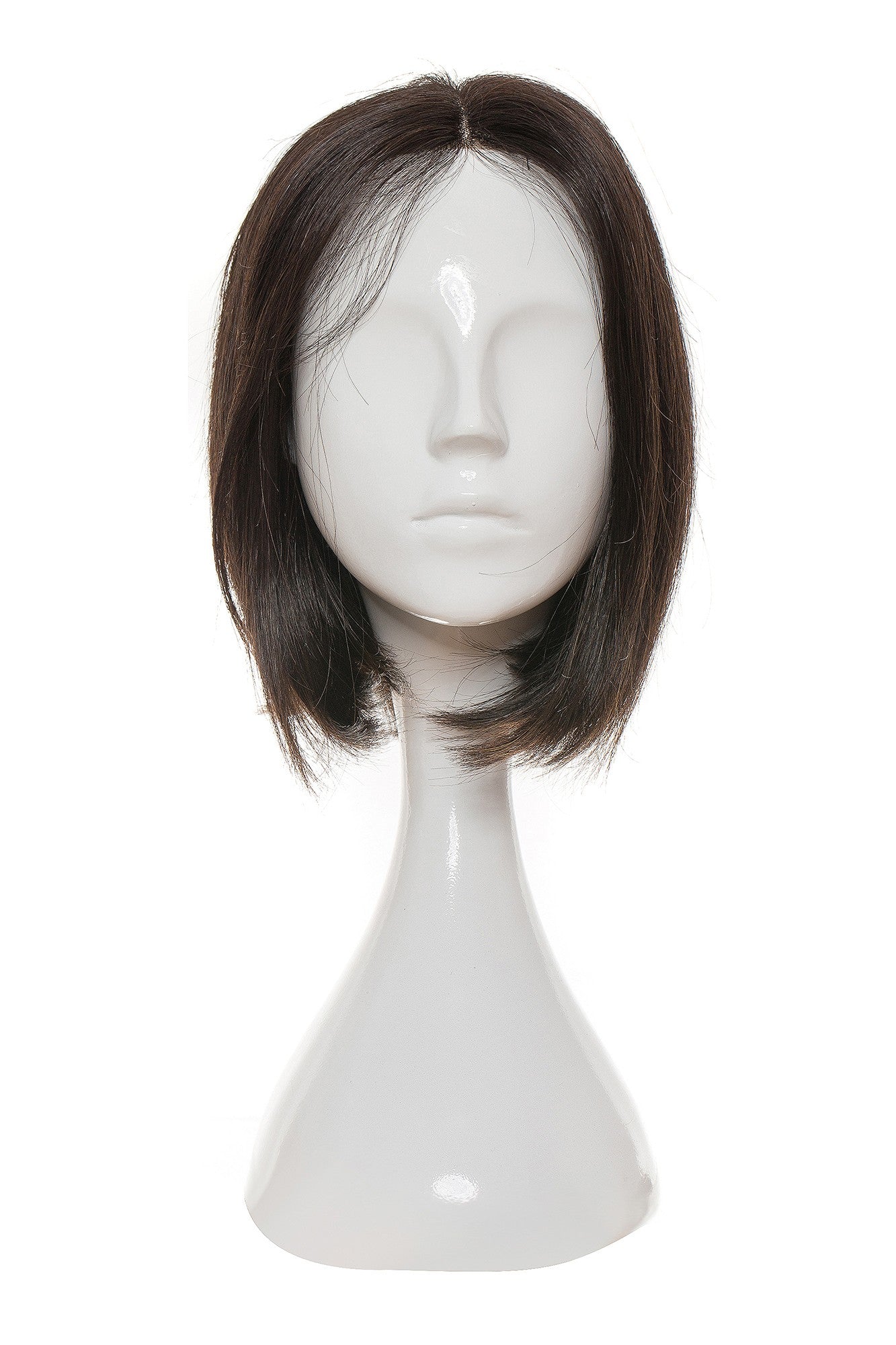 Peruca Naturala Paula Saten Inchis