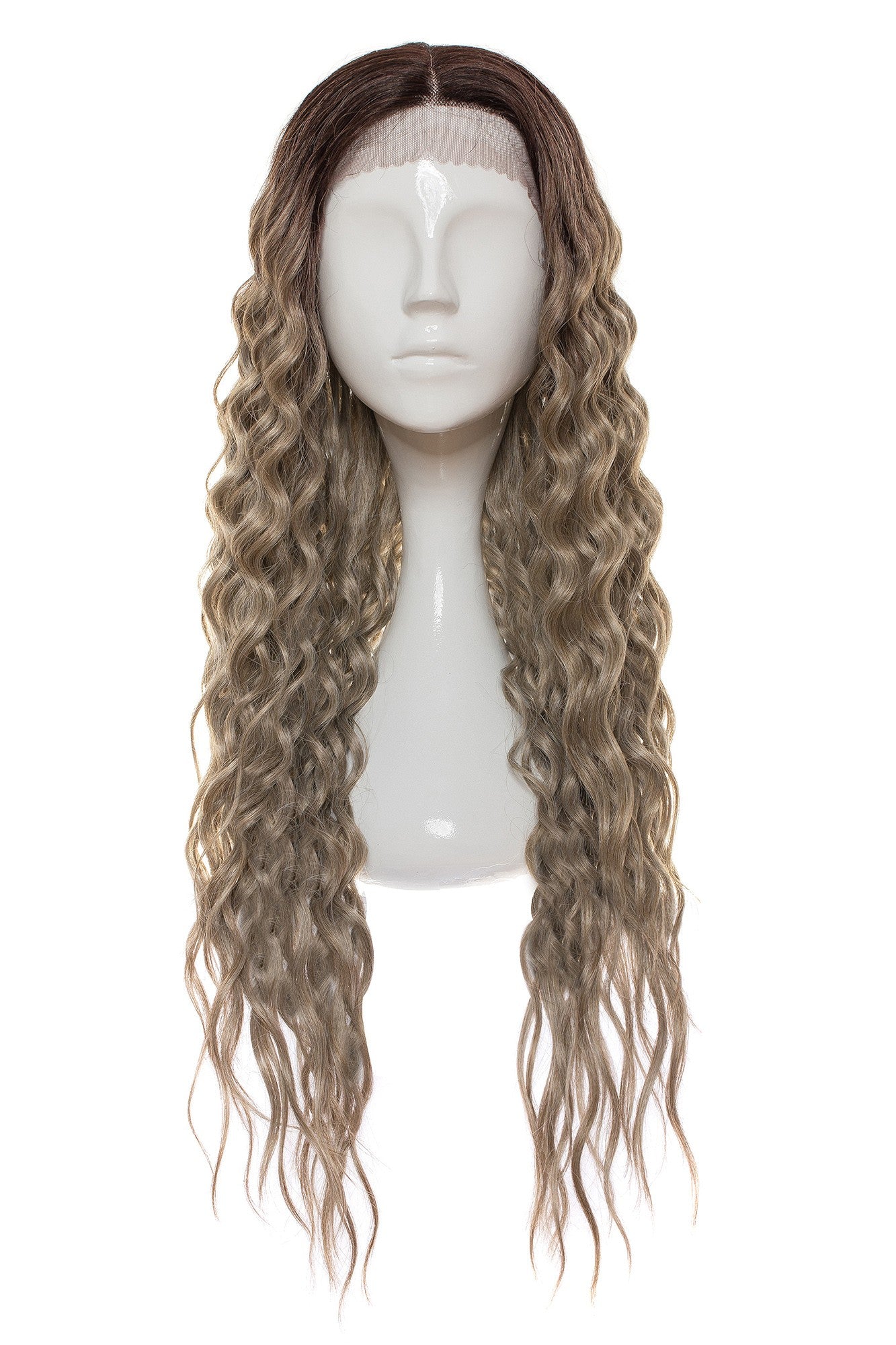 Peruca Amy Ombre Gri