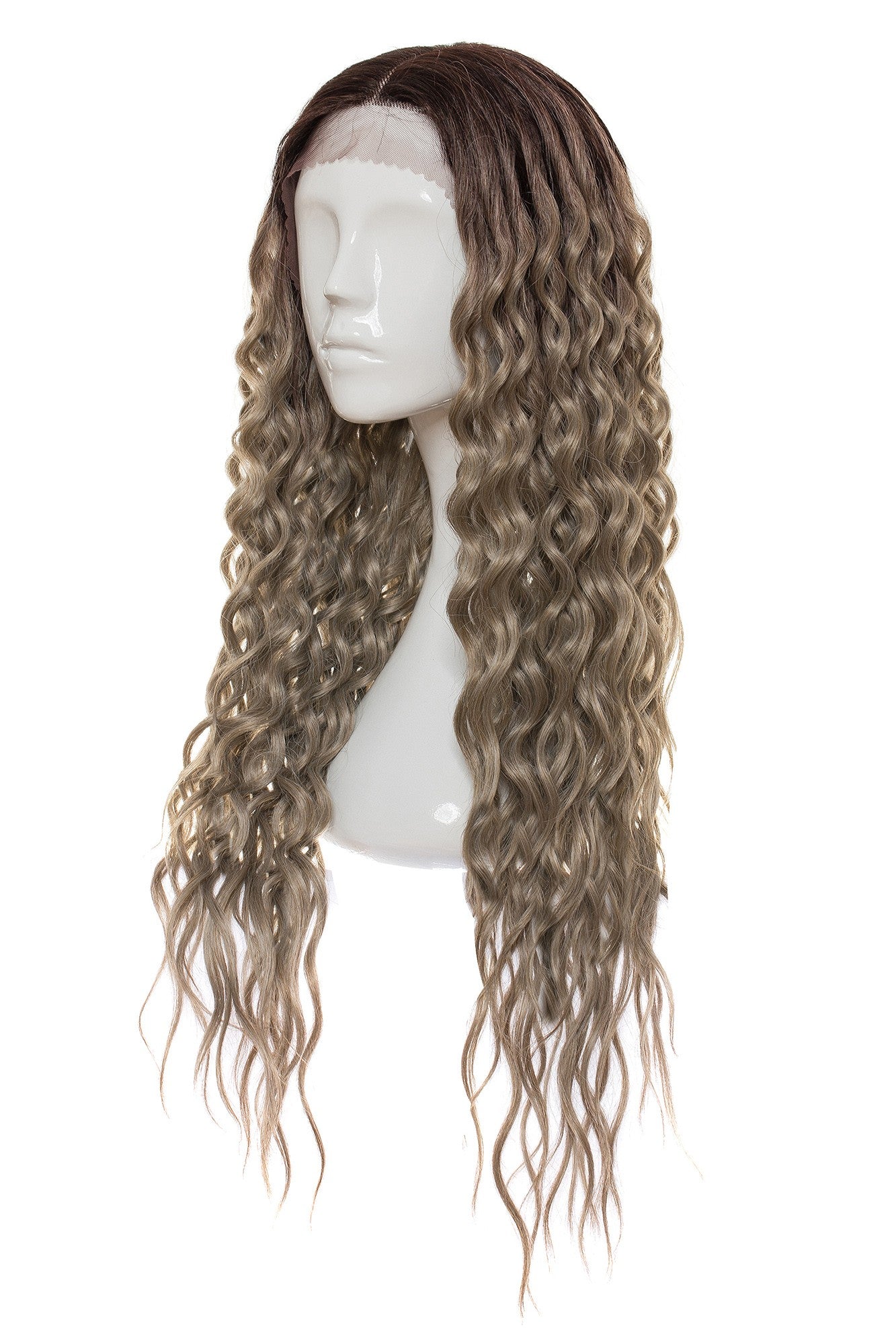 Peruca Amy Ombre Gri