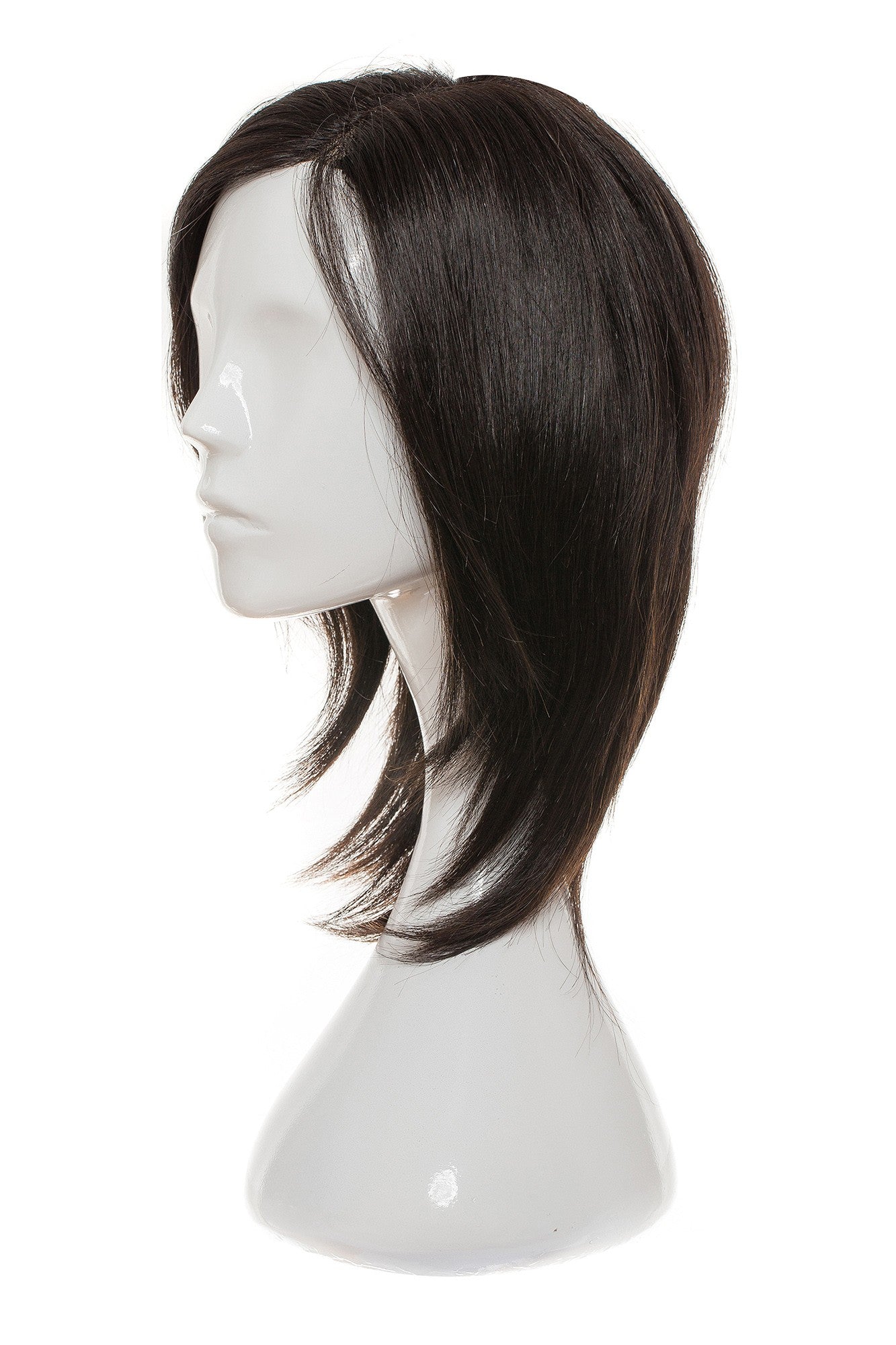 Peruca Naturala ANIA Saten Inchis