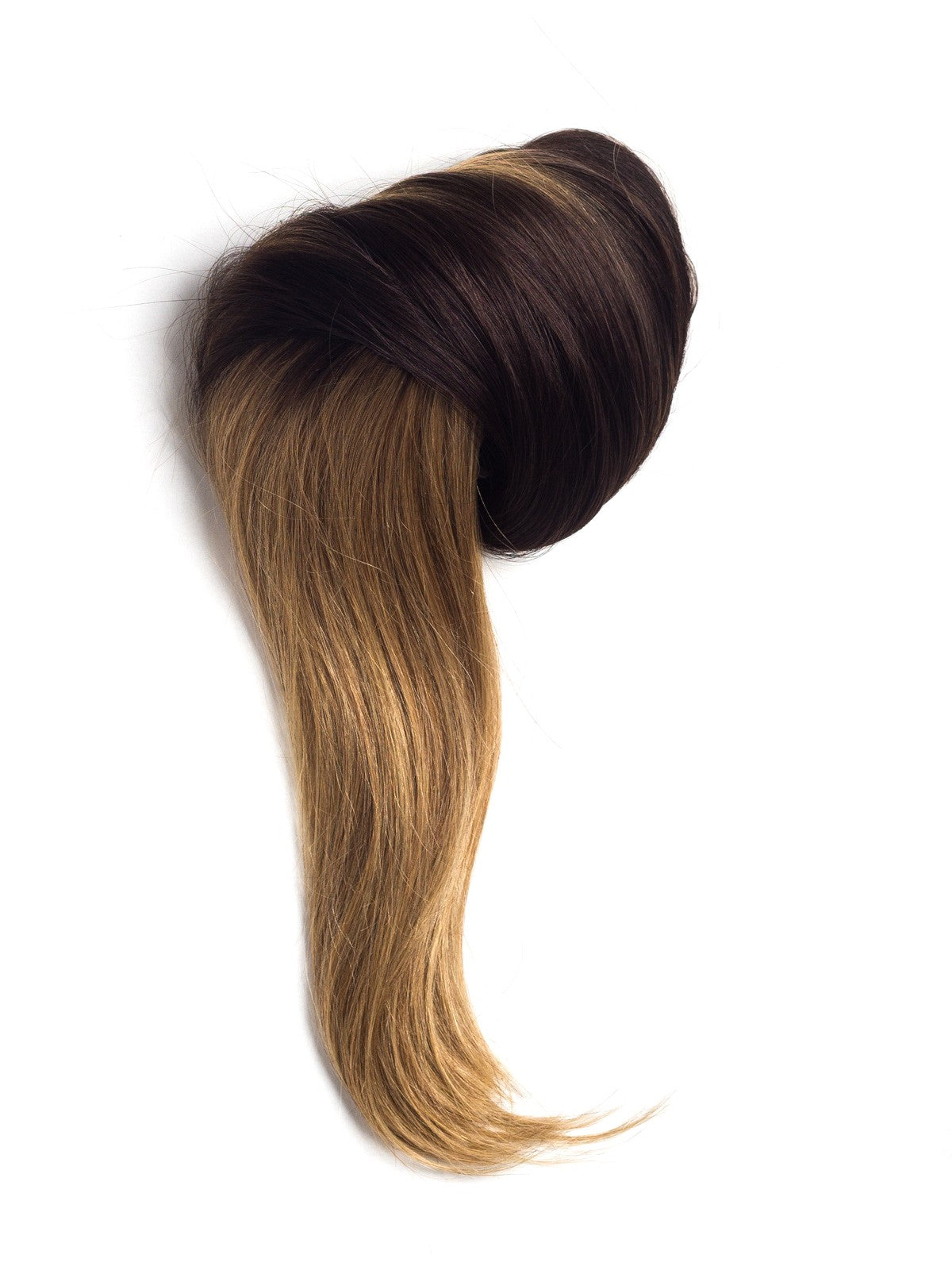 Ombre Saten Inchis/Blond Aluna Clip-On VIP