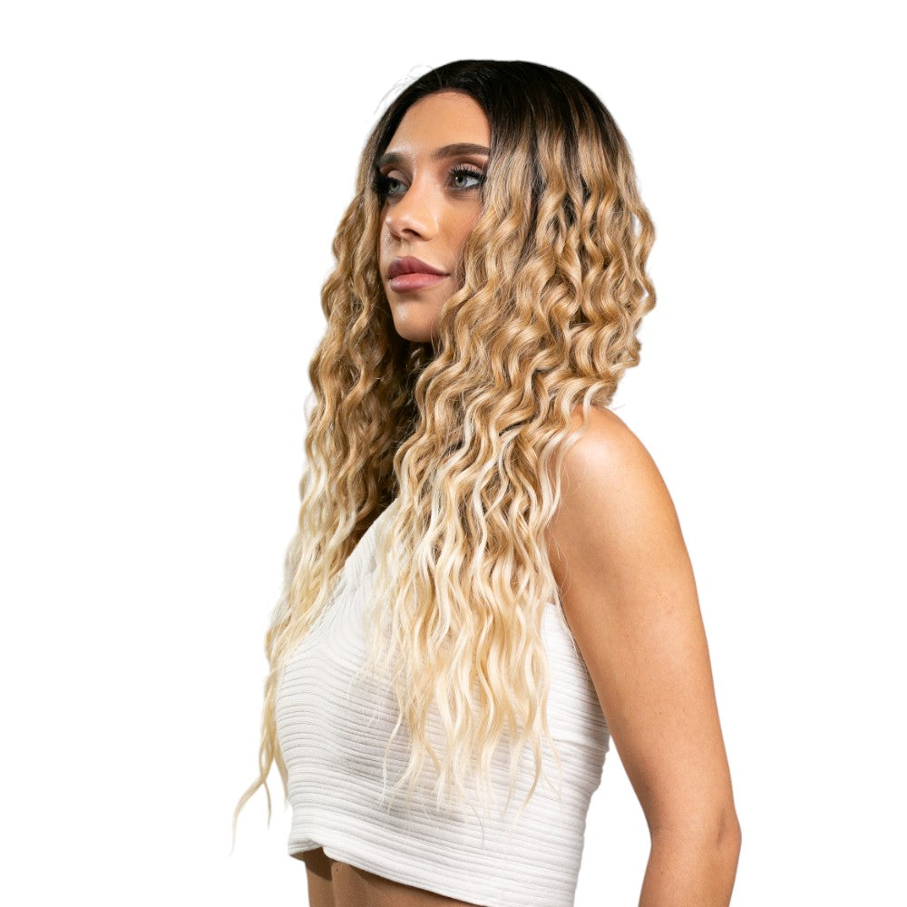 Peruca Amy Ombre Blond Miere