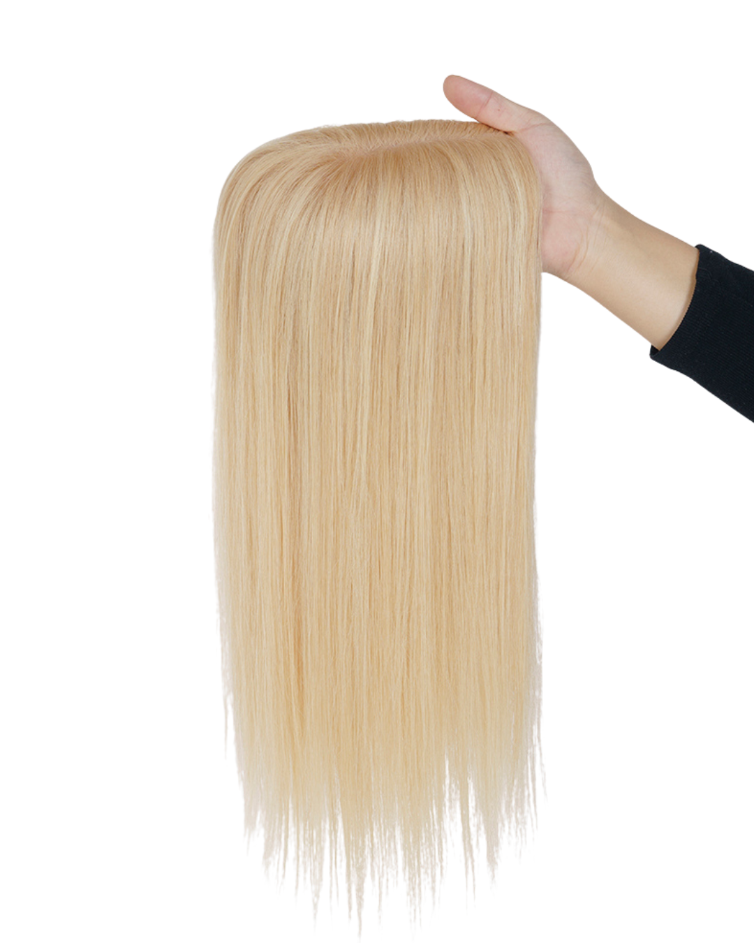 MonoTopper Noris Natural Russian Virgin Hair 35 cm Platinum Blonde