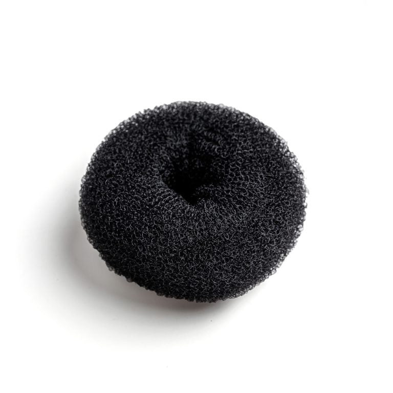Black Hair Bun Sponge 13cm Belher