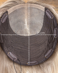 MonoTopper Noris Natural Russian Virgin Hair Soft Blonde Balayage