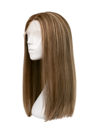 Galya Wig Natural Russian Virgin 50 cm Light Blonde Highlights
