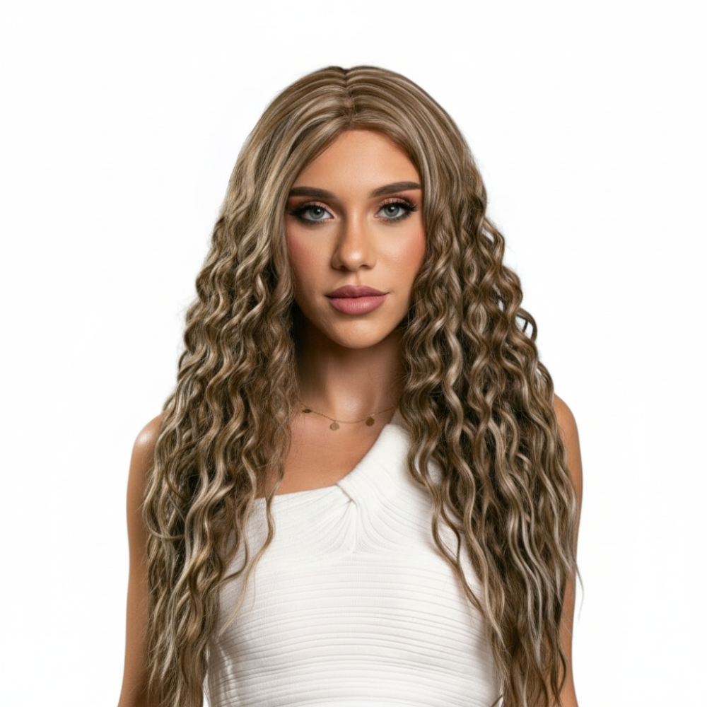 Peruca Amy Saten Deschis Cu Suvite