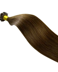 Russian Hair Micro-Keratin Extensions, Natural Black