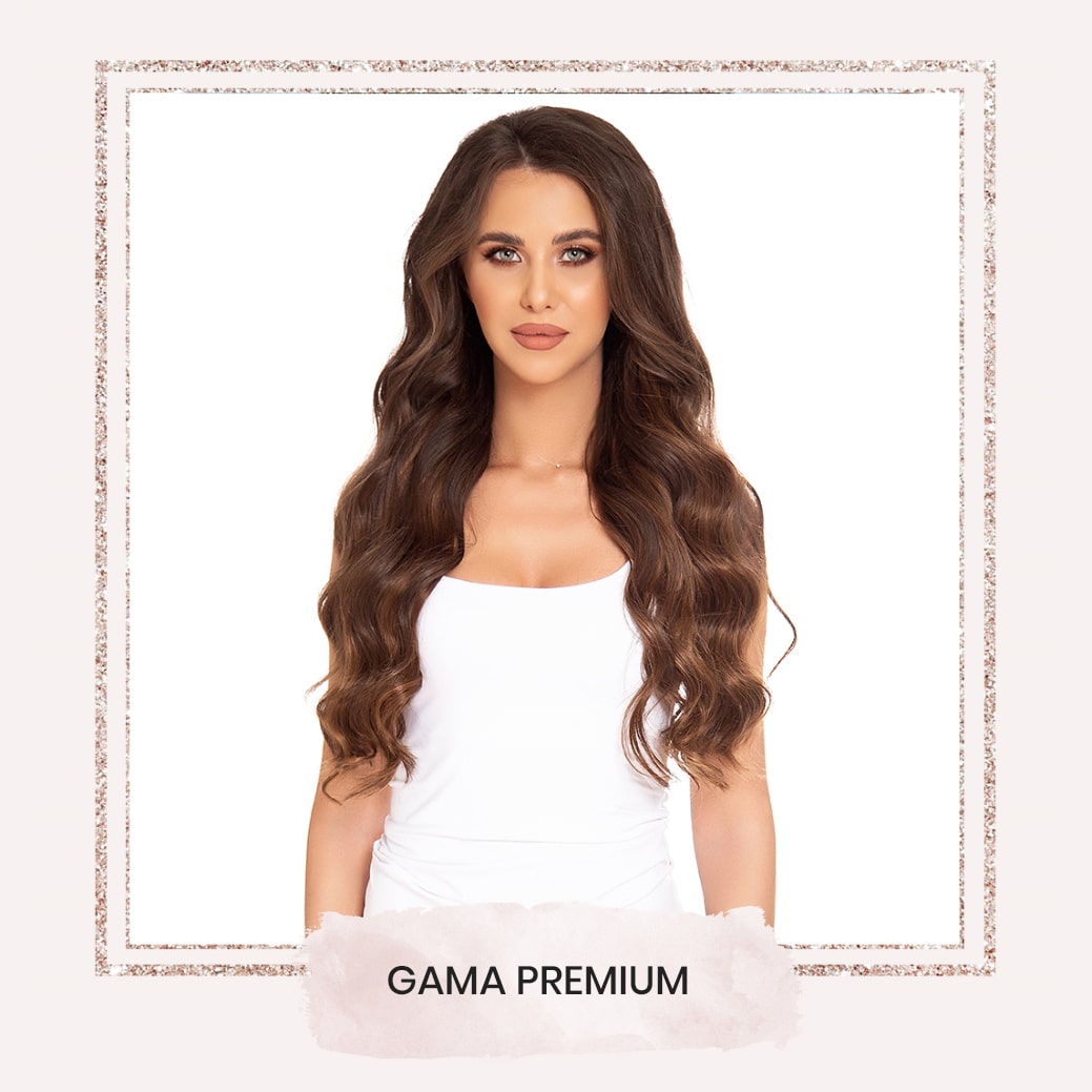 Extensii clip-on belher premium dublu volum
